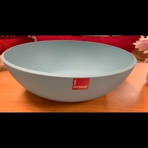 Omada acrylic salad bowl, made in Italy! Sea blue